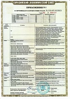 Приложение 1 к Сертификату RU С-RU.АБ71.В.00185/19